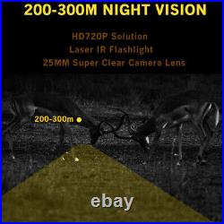 IR Night Vision Scope Video Record Optical Sight Camera 850nm Monoculars
