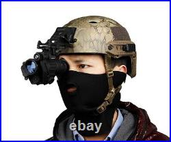 IR Waterproof HD NV 2X20 PVS-14 Binoculars Monocular Helmet Hunting