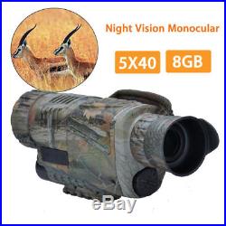 Infrare Night Vision Digital Binoculars Monocula 200m Range 5x40Zoom Video Phone
