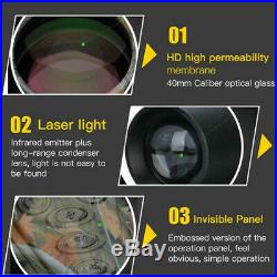 Infrared 5X40 IR Dark Night Vision Monocular Binoculars Telescopes Hunting F2F1