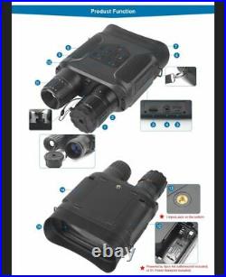 Infrared Digital Night Vision Binoculars Widescreen Hunting Optics Video Camera