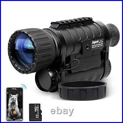 Infrared HD Night Vision Monocular with WiFiBestguarder WG-50 Plus6-30X50MM S