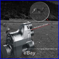 Infrared Hunting Night Vision IR Monocular Telescopes Video Record Device