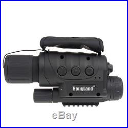Infrared IR 1.5 LCD Monocular Zoom Night Vision Scope Video Photo DVR Recorder