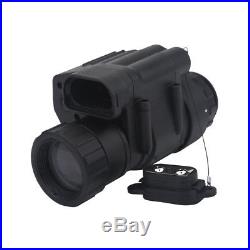 Infrared IR LCD HD Monocular Helmet Telescope Night Vision Hunting With Mount SG