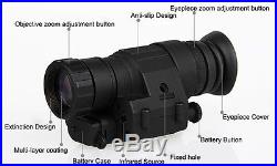Infrared IR Portable Night Vision Monocular Telescope Hunting / Scientific use
