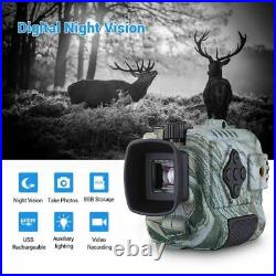 Infrared Mini Night Vision Monocular Digital Video Camera Scope Camouflage Gift