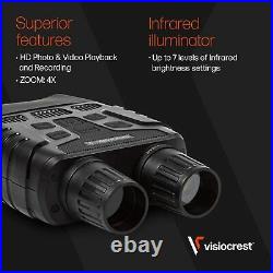 Infrared Night Vision 32GB Memory Card Recording High Sensitive Binoculars 4x