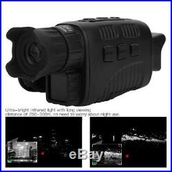 Infrared Night Vision 4X Zoom 960P Photo Taking Digital Monocular Telescope DR