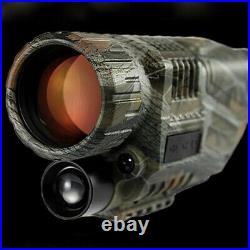 Infrared Night Vision 5x40 Telescope Monocular Optics Digital Sight Camera/Video