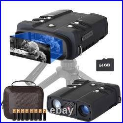 Infrared Night Vision Binoculars LCD Screen 700m Viewing Range 5W Infrared Cam