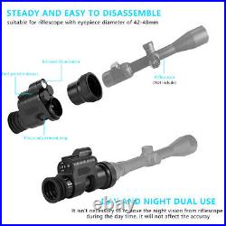 Infrared Night Vision Day & Night Monocular Optics Scope Camera Hunting Rifle