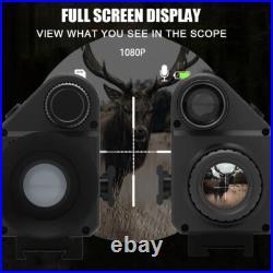Infrared Night Vision Hunting Rifle Scope 940nm 1080P IR Camera Megaorei M5