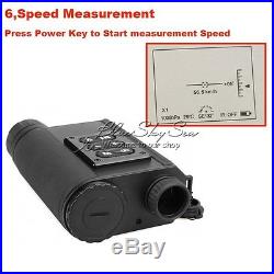 Infrared Night Vision IR Monocular Scope Laser Rangefinder Hunting Binoculars E1