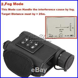 Infrared Night Vision IR Monocular Scope Laser Rangefinder Hunting Binoculars F1