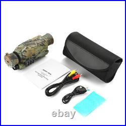 Infrared Night Vision Monocular Photo Video Camera Scope Hunting with 16G Card USA