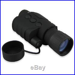 Infrared Night Vision Monocular Scope 5X IR Binoculars Telescopes For Hunting F1