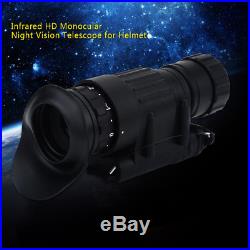 Infrared Night Vision Monocular Telescope Fully Coated Len For Hunting Helmet SP