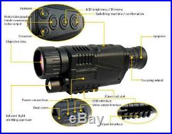 Infrared Night Vision Monocular for security and surveillance outdoors