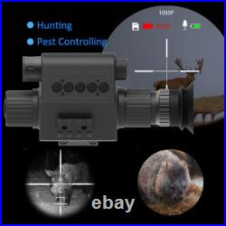 Infrared Night Vision Scope Record Video Telescopes Hunting 940nm IR Camera