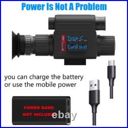 Infrared Night Vision Scope Record Video Telescopes Hunting 940nm IR Camera