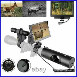 Infrared Night Vision System Rifle Scope Hunting Sight 850nm LED IR Camera Tool