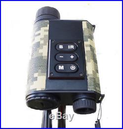 Infrared laser range finder binoculars night vision monocular for hunting tools