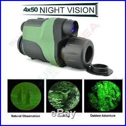 Infrarouge Dark Night Vision 4x50mm IR monoculaire Jumelles Télescopes Scope