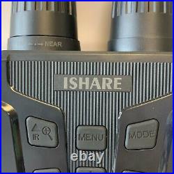 Ishare 4X Digital Zoom Infrared LED High Definition Night Vision Binoculars
