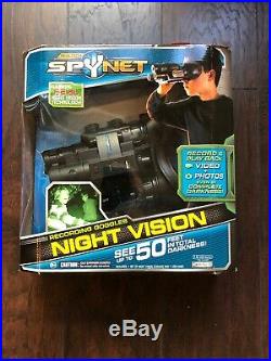 JAKKS Pacific Spy Net Night Vision Goggles Recording Stealth Binoculars 1GB NEW