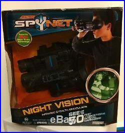 JAKKS Pacific Spy Net Night Vision Infrared Stealth Binoculars NIB