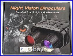 JStoon Night Vision Binoculars GlassOwl True IR Night Vision, Black