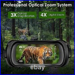 KINKA NV3182 Night Vision Binoculars Goggles Adult Travel Infrared Digital 3X