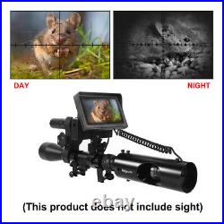 LCD Display Night Vision Scope Digital Camera for Rifle Scope DIY Hunting Device