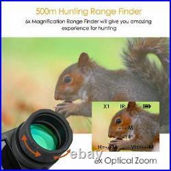 LRNV009 200M Infrared Night Vision Monocular 500M Hunting Range Finder 6x32