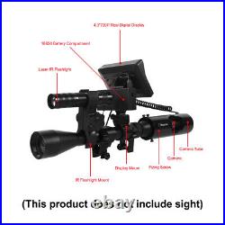 Laser Night Vision Digital Hunting Camera Rifle Scope Optics Sight 200-400m NEW