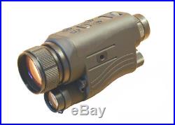 Luna Optics 5-20x44 Digital Night Vision Monocular/HD Recorder LN-DM50-HRSD