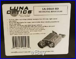 Luna Optics Digital Day / Night Vision High-Definition Binocular LB-DB60-HD