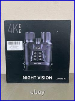 MAXDONE Night Vision Goggles 4K Night Vision Binoculars for Adults with 5000mA