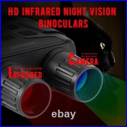 Maswater Night Vision Binoculars, 1080P Video, 36MP Resolution, Night Vision Sco Maswater Night Vision Binoculars, 1080P Video, 36MP Resolution, Night Vision Sco