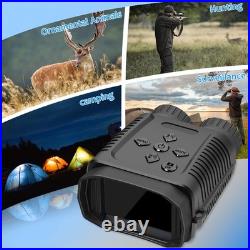 Maswater Night Vision Binoculars, Small 1080P Video, 36MP Resolution, Night Visi
