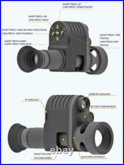 Megaorei4 Infrared Night Vision Rifle Scope Record Video Hunting IR Camera 850nm