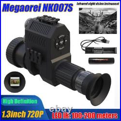 Megaorei 4B Integrated Laser Night Vision Scope Hunting Cam Monocular 850nm 400M