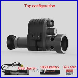Megaorei M4A Night Vision Scope Video Record Binoculars Hunting IR Camera 1080p
