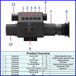 Megaorei M5 850nm Digital Night Vision Rifle Scope Optic Hunting Sight IR Camera