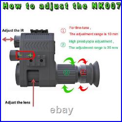 Megaorei NK007 Plus 940Lasr IR Night Visions Hunting Cameras For Optic scope US