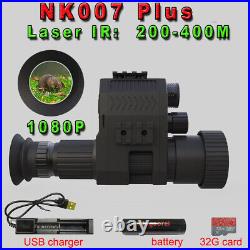 Megaorei NK007 Plus/NK007S Night Vision Riflescope 850nm IR Sight Optic 4X Zoom