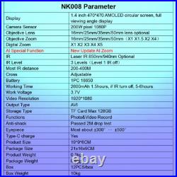 Megaorei NK008 Infrared Night Vision AI ZOOM Hunting IR Digital Camera 940nm