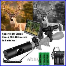 Megaorei Night Vision Scope Camera Laser IR Riflescope Hunting Sight Scope 400m