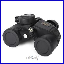 Military Waterproof Night Vision Binoculars with Compass Range Finder Outdor New